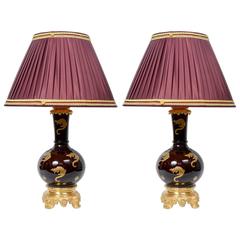 Pair of Sèvres Tables Lamps