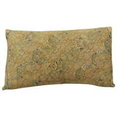 19th Century Embroidery Needlework Persian Bolster Pillow 11