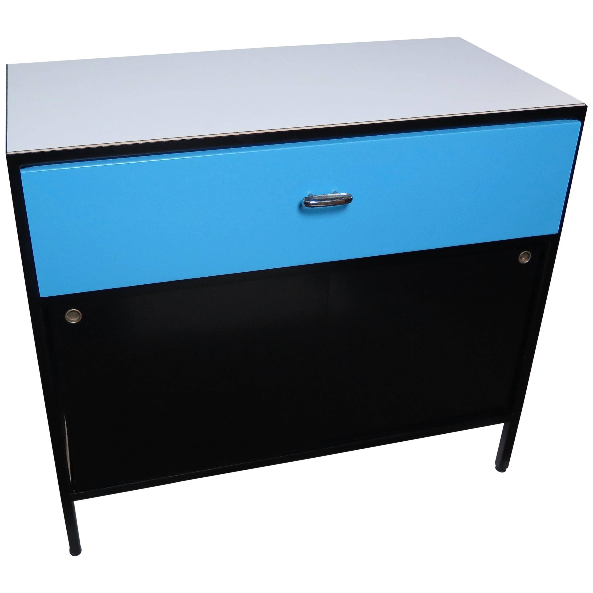 1950 George Nelson Steel Frame Cabinet