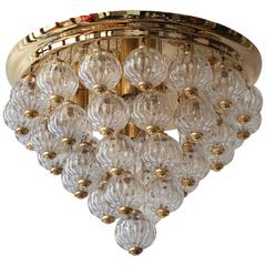 Hollywood Regency Style Chandelier or Flush Mount 8