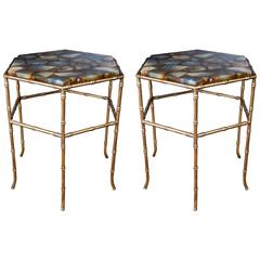Beautiful pair of pedestals 10