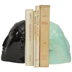Art Deco Primavera Ceramics Bookends