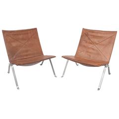 Poul Kjærholm PK 22 Lounge Chairs