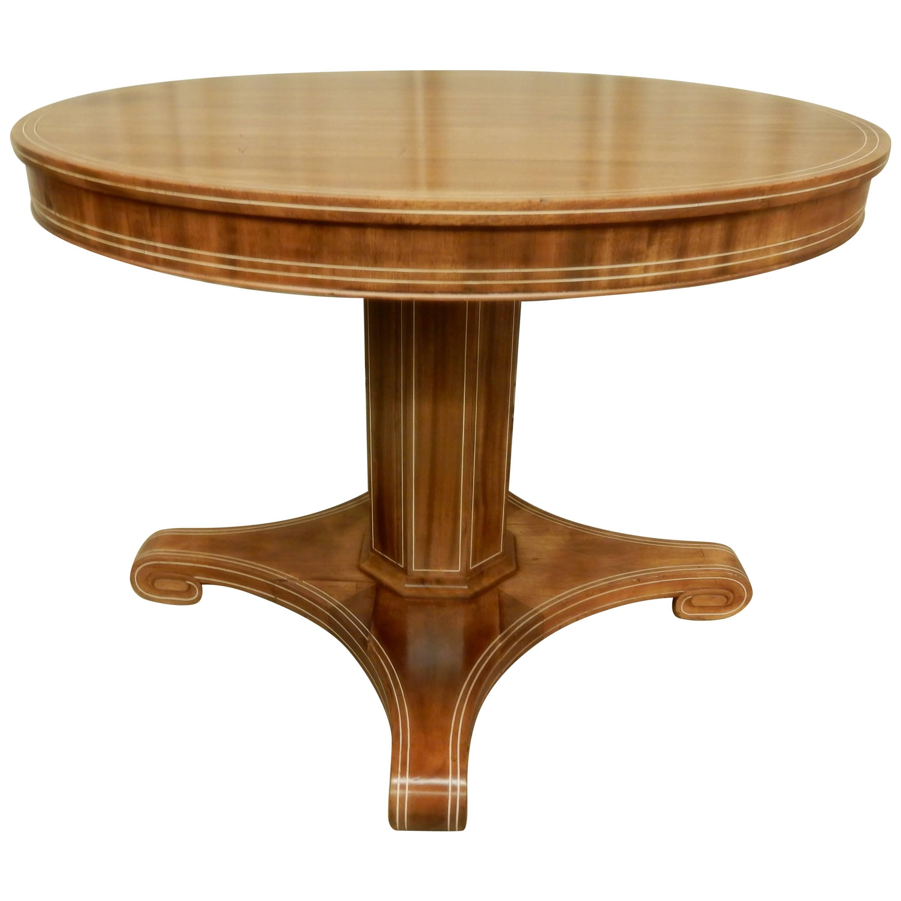 Art Deco Center Hall table For Sale