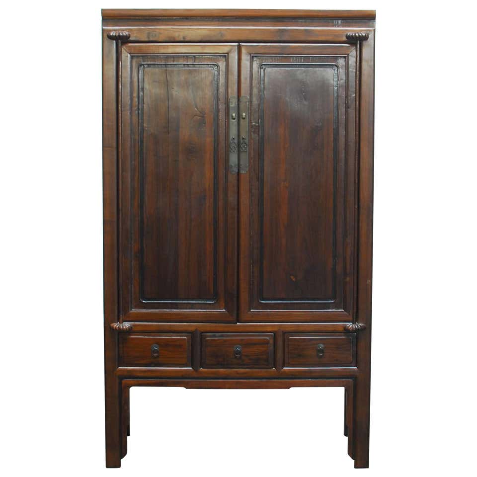 Chinese Kitchen Cabinet Armoire at 1stDibs | chinese armoire, kitchen