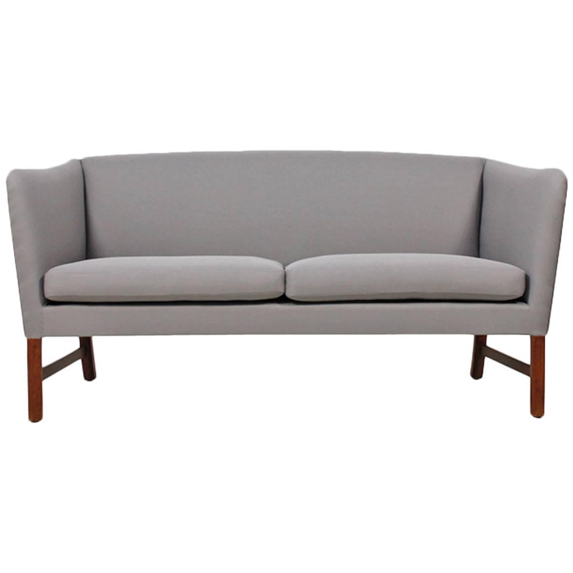 Ole Wanscher Two Seater Sofa Mod 602 For Carl Hansen Danish Love pertaining to loveseats from 1960s pertaining to Your own home