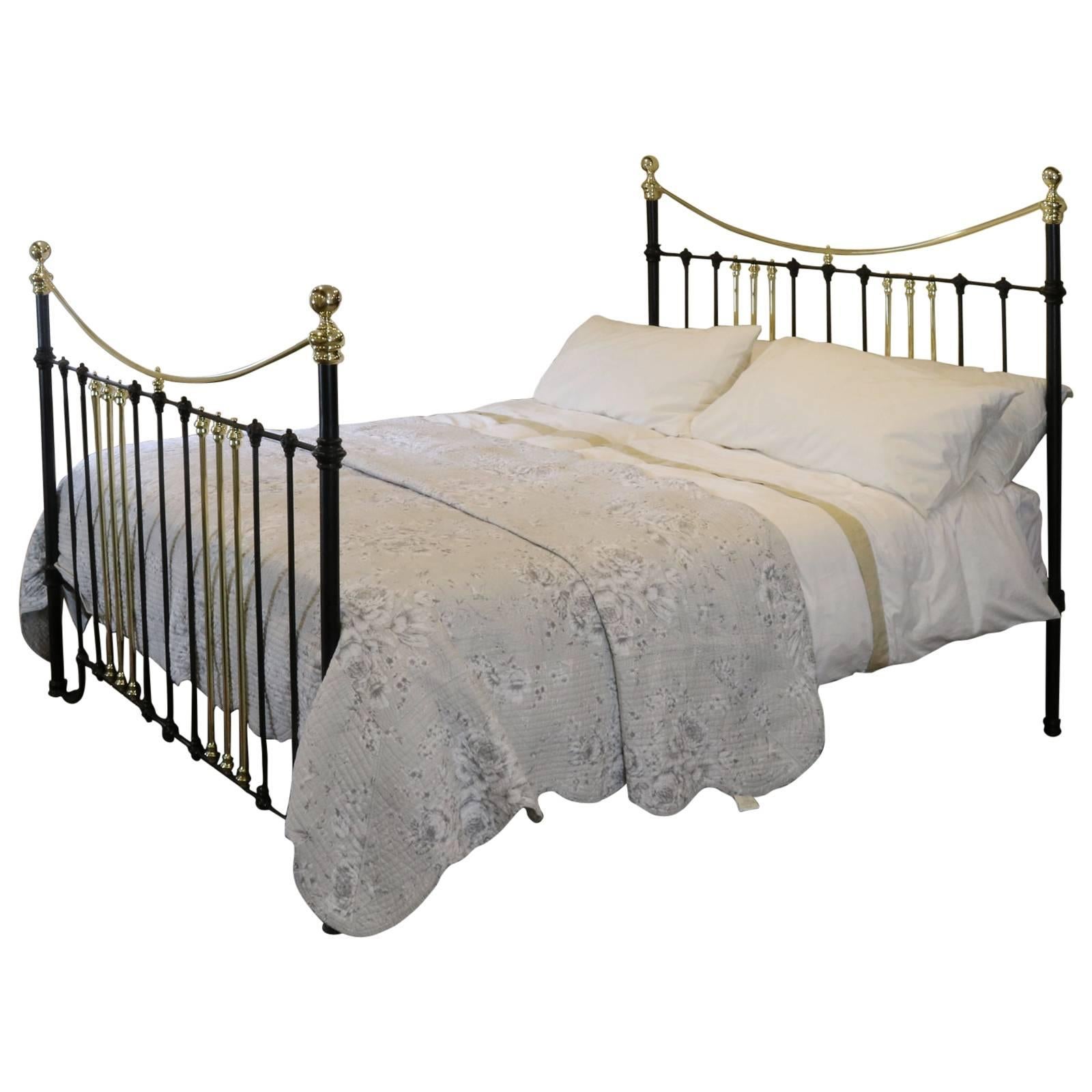 Brass and Iron Extra Wide Bed MSK24