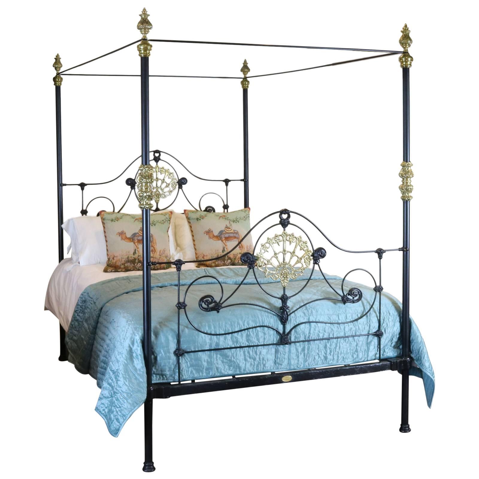 Cast Iron Four Poster Bed - M4P13