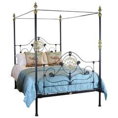 Cast Iron Four Poster Bed - M4P13