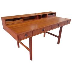 Jens Quistgaard Teak Flip Top Desk for Lovig