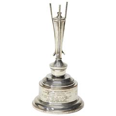Silver British Golf Hole-in-One Trophy, Late 20th Century