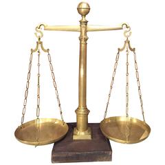 Grand 19th Century Parisian Pharmacy Scale 9