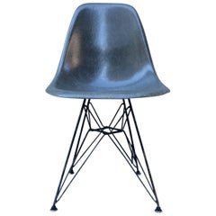 Herman Miller Eames Elephant Hide Grey DSR Chair