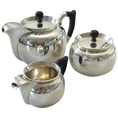 Hans Hansen Sterling Silver Karl Gustav Hansen Coffee Set