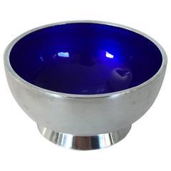 Mogens Bjorn-Anderson Salt Dish with Blue Enamel 11