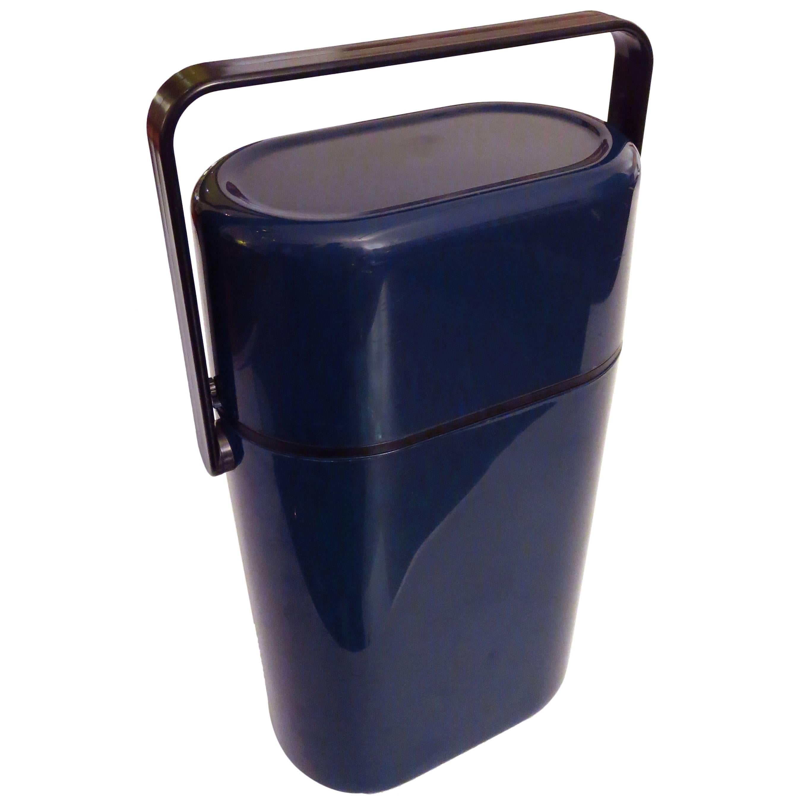 1970s Space Age Portable Plastic Wine Caddy, Two-Bottle Capacity