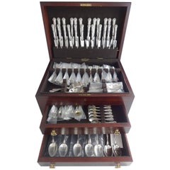 Number 10 Ten by Dominick & Haff Sterling Silver Flatware Set 126 Pieces