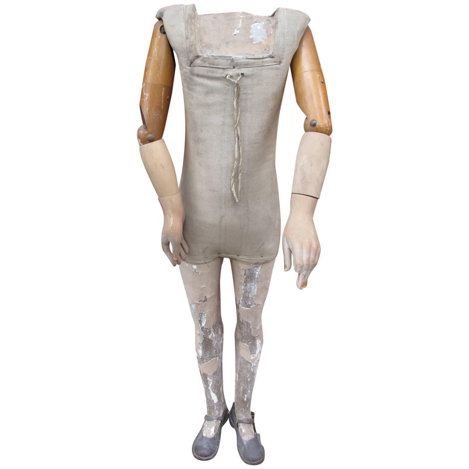 19th Century French Child Mannequin