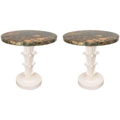Pair of Widdicomb Furniture Company Pedestal Tables for John Stuart