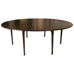 Antique Double Drop-Leaf Dining Table