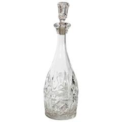 Antique French Cut Crystal Decanter