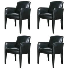 Donghia Leather Chairs