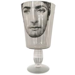 Glass Vase, Designed by Nigel Coates for Piero Fornasetti