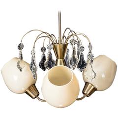 Rare Hanging Lamp by Mauri Almari for Idman 12