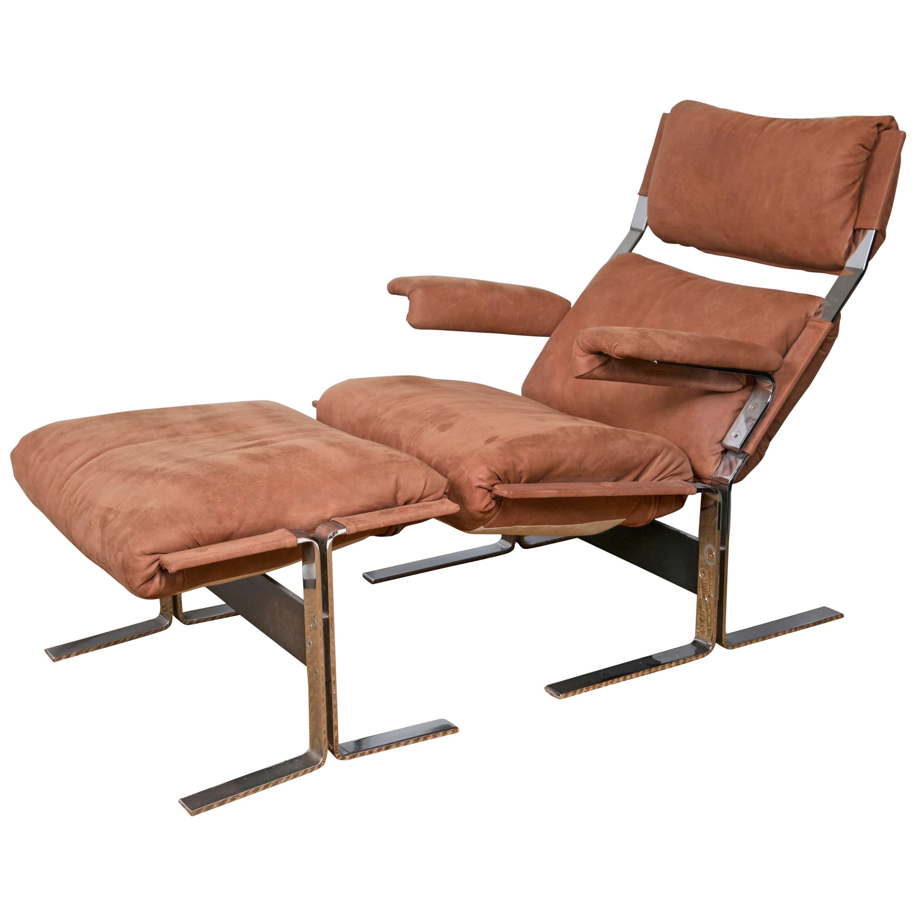  Richard Hersberger for Pace Lounge Chair & Ottoman