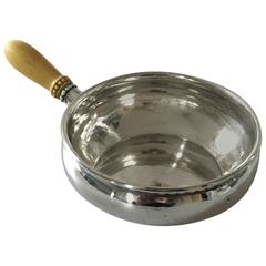 Georg Jensen Sterling Silver Casserole with Handle of Bone #55