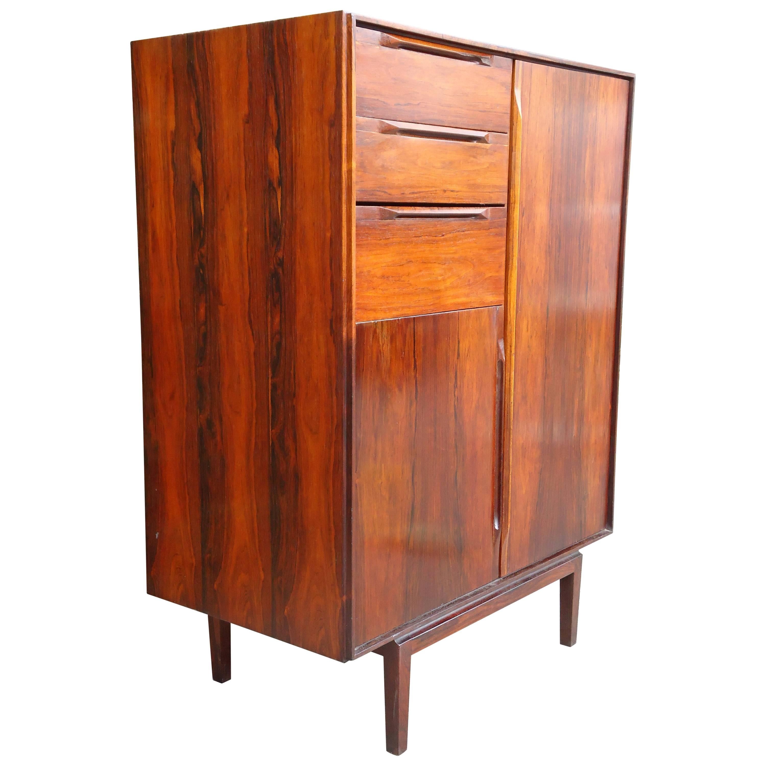 France and Son Rosewood Cabinet, attributed to Finn Juhl, Denmark, circa 1950
