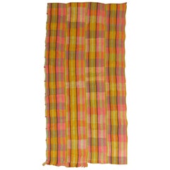 Colorida manta textil turca vintage