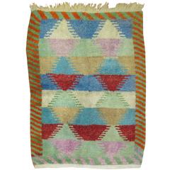 Vintage Turkish Konya Carpet 7