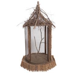 Twig Form Circular Bird Cage from "Templeton Estate"