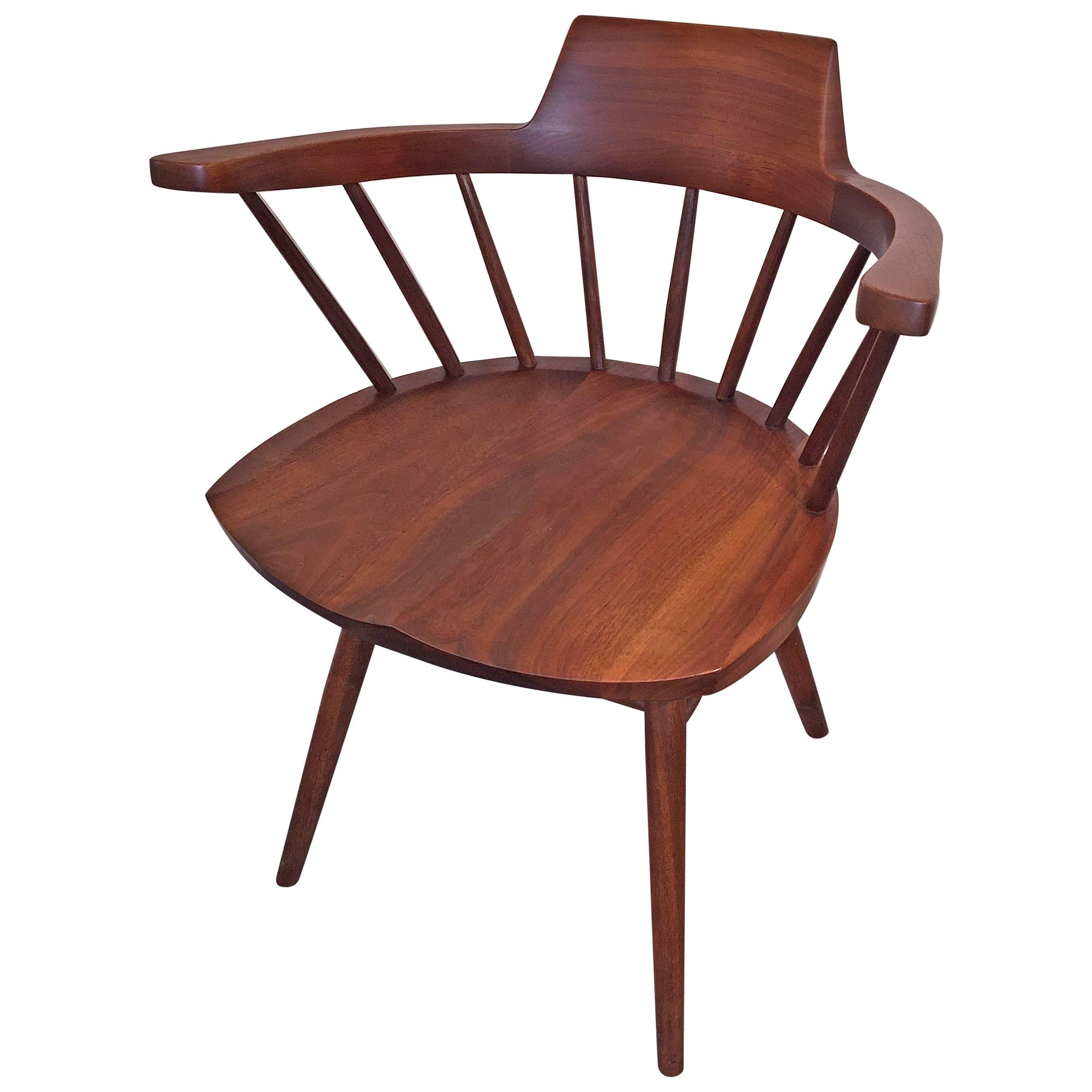 Captain’s Chair by George Nakashima, 1970 For Sale