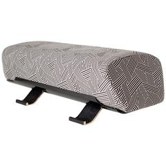 Achille Salvagni, Lacquer and Bronze Bench, Italy, 2015 9