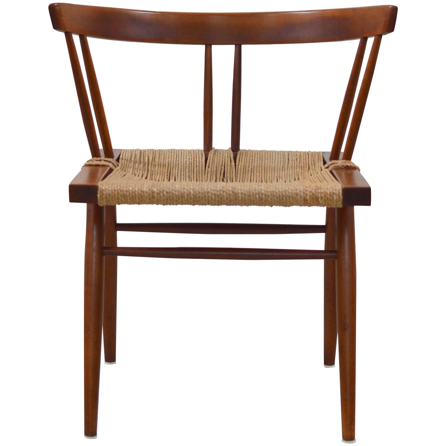 Grass Seat Chair by Nakashima at 1stdibs
