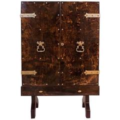 Lacquered Goatskins Bar by Aldo Tura 9