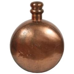 Hand-Hammered Anglo Raj Copper Vessel