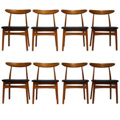 Japanese Modern Midcentury Dining Chairs 
