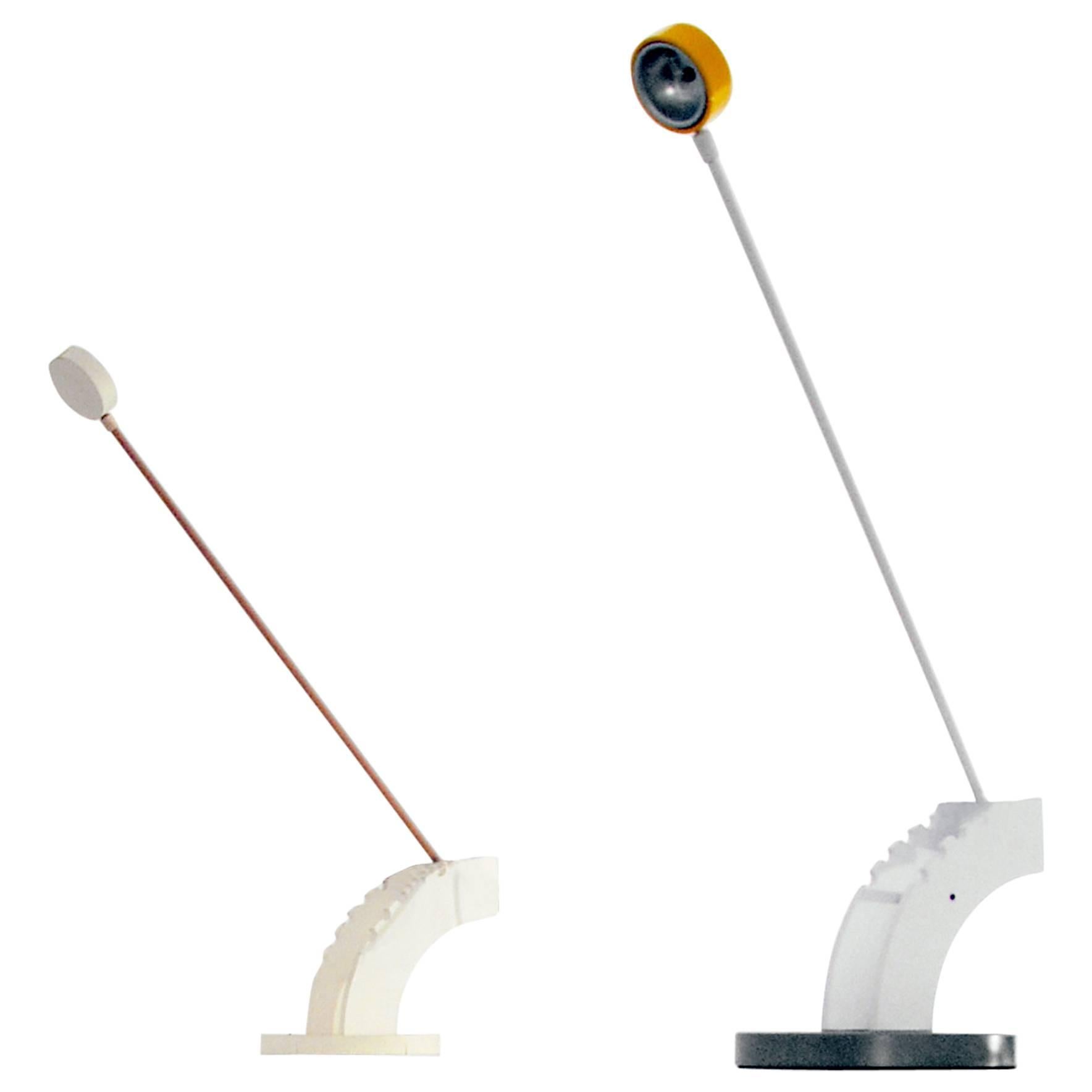 Lawrence Laske Prototype Lamp and Model, 1987 For Sale