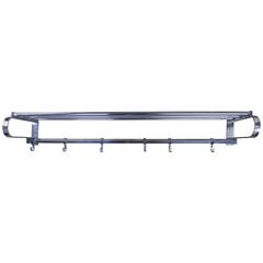 French 1930
s Chrome Coat Rack