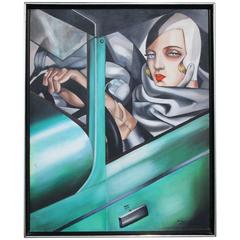 Excellent Tamara de Lempicka Reproduction Oil Painting