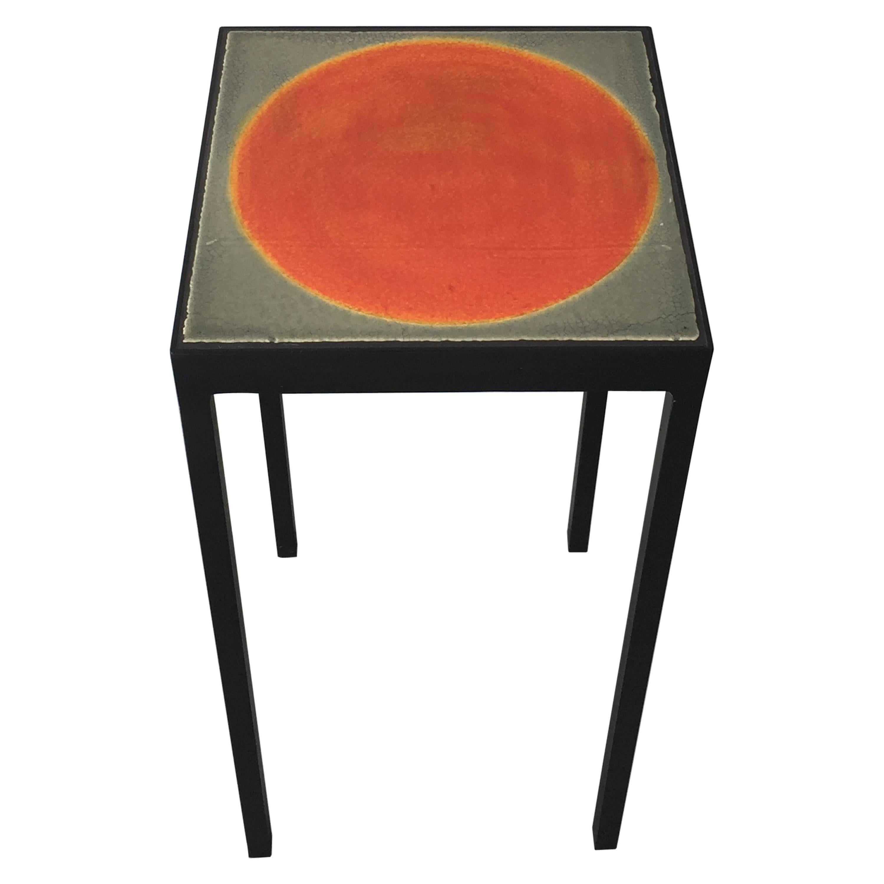 Baby Side Table with Roger Capron Tile