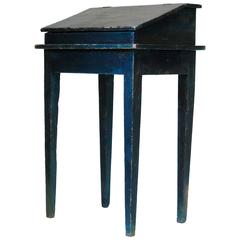 Painted Writing Desk, France, circa 1850s 2