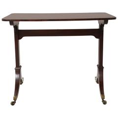 English Regency Mahogany Writing Table