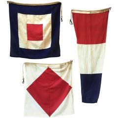 Set of Naval Wool Signal Flags