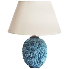 Chamotte Table Lamp by Gunnar Nylund, Sweden 1950s