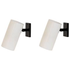 Pair of French Perspex Sconces by LITA 