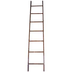 Used Tall Industrial Metal Ladder
